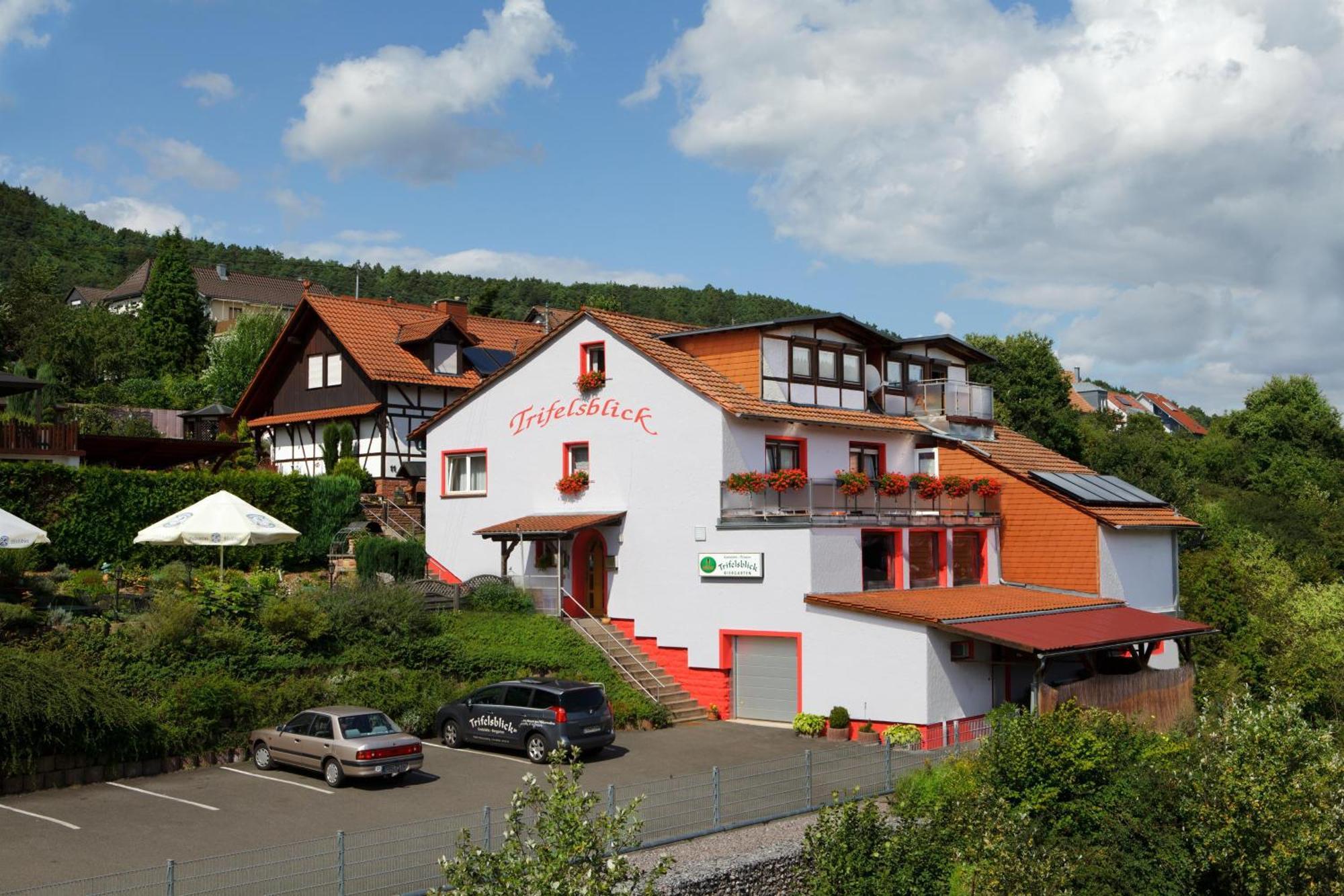 Gasthaus Trifelsblick Wernersberg ภายนอก รูปภาพ